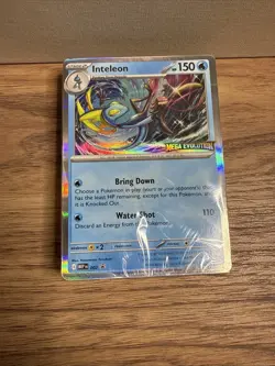 Pokemon TCG Inteleon Promo Deck from Mega Evolution Build & Battle Box SEALED - Image 1