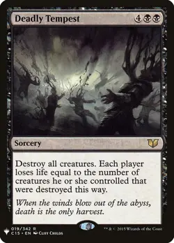 MTG Deadly Tempest ** The List ** English (NM) - Image 1