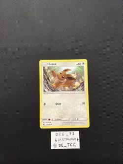 Pokemon Hidden Fates - Eevee - 49/68 - Non Holo Common - M/NM - Image 2