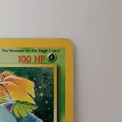 2000 Base Set 2 II Venusaur 18/130 Holo Foil WOTC Unlimited Pokemon - Image 3