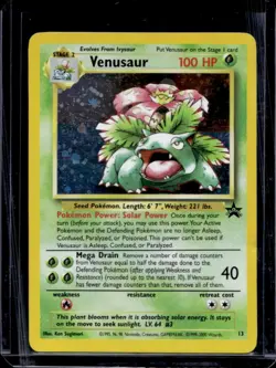 1999 Pokemon Wizards Black Star Promos Venusaur #13 - Image 1