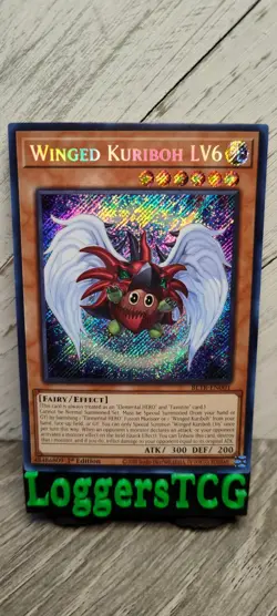 Yu-Gi-Oh! Winged Kuriboh LV6 / BLTR-EN001 1st Edition NM - Image 1