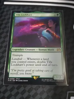 Mtg Tifa Lockhart Final Fantasy Regular MT/NM Pack Fresh!! - Image 1