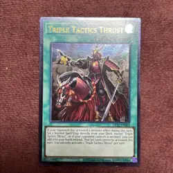 Triple Tactics Thrust Ultimate Rare OP22-EN003 Yu-Gi-Oh! NM - Image 1