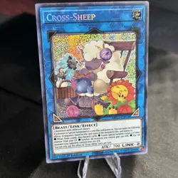 *** CROSS-SHEEP *** 1ST EDITION PRISMATIC SECRET RARE MP21-EN018 YUGIOH! - Image 2