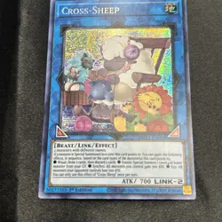 *** CROSS-SHEEP *** 1ST EDITION PRISMATIC SECRET RARE MP21-EN018 YUGIOH! - Image 3