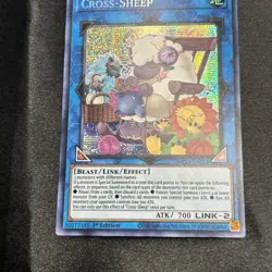 *** CROSS-SHEEP *** 1ST EDITION PRISMATIC SECRET RARE MP21-EN018 YUGIOH! - Image 5