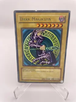 Dark Magician SDY-006 - Yu-Gi-Oh! Starter Deck Yugi Ultra Rare Holo Damaged - Image 1