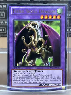 Yu-Gi-Oh! Fiend Skull Dragon LCJW-EN240 1st Edition Rare NM - Image 1