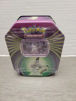 Pokemon TCG Tin mimikyu 3 Booster Packs Foil Card Exclusive Rare New Sealed - Image 1