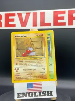 Pokemon Cards Lot of 2 Neo Destiny Series Hitmonchan & Ledyba - HP - Image 1