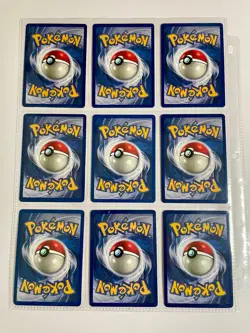 Complete 70/70 Common/Uncommon Base Set (Unlimited) Pokemon TCG Cards Vintage - Image 3