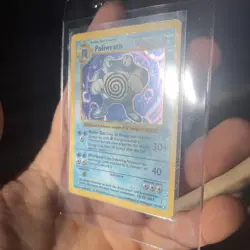Poliwrath Holo Rare Pokemon TCG Card 13/102 Base Set SHADOWLESS - Image 2