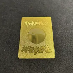 🍐Gold Metal Eevee & Snorlax GX SM169 Fan Art Card Collectible/Gift/Display🍐 - Image 2