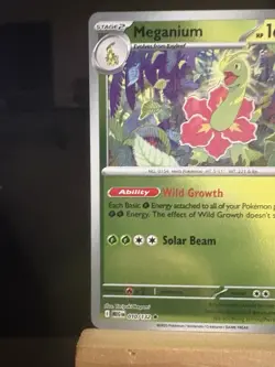 MEGANIUM - 10/132 Mega Evolution -NM - Revers Holo Rare - Pokemon TCG Card - Image 2