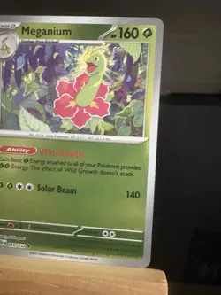 MEGANIUM - 10/132 Mega Evolution -NM - Revers Holo Rare - Pokemon TCG Card - Image 3
