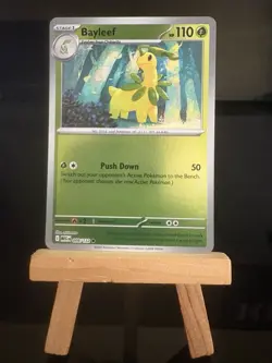 BAYLEEF - 9/132 Mega Evolution -NM - Reverse Holo Common - Pokemon TCG Card - Image 1