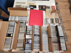 magic the gathering card collection 1 binder and 13 card boxes - Image 1