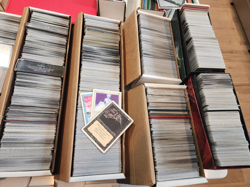 magic the gathering card collection 1 binder and 13 card boxes - Image 2