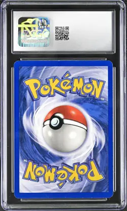 CGC 8 Ninetales 1999 Base 12/102 Holo ERROR Additional Ink Pokemon Card NM+ psa - Image 2