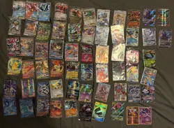 Pokemon Card Lot Of 63 Ex, VMAX, VSTAR, V, Read Description - Image 1