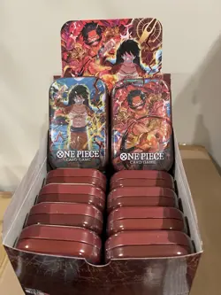 One Piece Card Game: Tin Pack Set (TS-01) - display (12 Tins) - Image 3