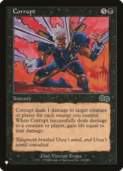 MTG Corrupt ** The List ** English (NM) - Image 1