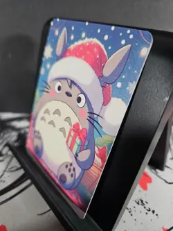 My Neighbor Totoro Christmas Custom Art Card Anime Manga NM - Image 2