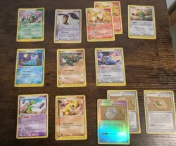 Pokemon TCG Ex Sandstorm Lot - 13 Total Cards Incl Holo, Reverse, Rares - Image 1
