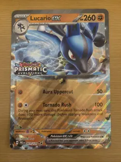 Pokemon TCG Lucario Ex Jumbo Oversized Large Card 051/131 HP 260 Stage 1 - Image 1