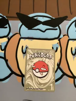 BLACKOUT 1st Edition Pokederp Shadowbud - Gengar 6/7 Fan Art Custom Derpy Card - Image 2
