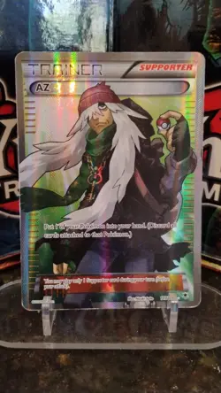 TRAINER AZ Supporter POKEMON Phantom Forces 2014 Full-Art Holo Trading Card 117 - Image 1