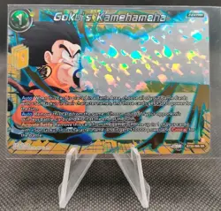 Goku's Kamehameha BT22-086 SR DBS Critical Blow Foil Dragon Ball Z Super Card - Image 1