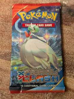 Pokemon Trading Card Game XY Primal Clash Booster Pack Sealed 10 Cards Code Card - Image 1