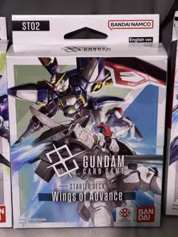Gundam Card Game - Starter Deck Wings of Advance ST02 - Eng (Open No Bonus Pack) - Image 2