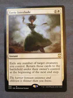 Eerie Interlude Commander: Kaldheim Regular MTG NM - Image 1
