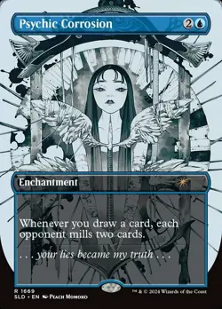 [1x] Psychic Corrosion (1669) - Foil Near Mint, English Secret Lair MTG Magic - Image 1