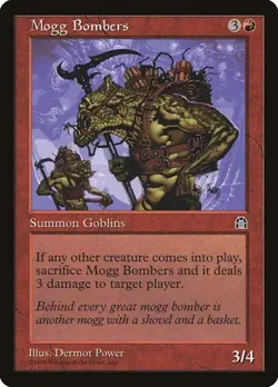[4x] Mogg Bombers STH LP MTG - Image 1