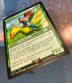 Bartz and Boko - Final Fantasy - Rare - NM (see pics) MTG - Image 3