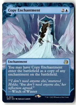 MTG - Copy Enchantment 16 NM Wilds of Eldraine: Enchanting Tales - Image 1