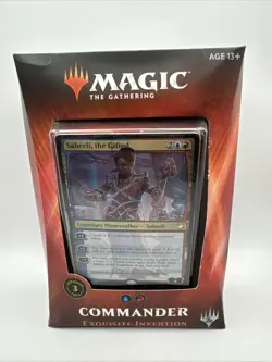 MTG Magic the Gathering Commander 2018 Deck - Exquisite Invention - Sealed 630509632244 - Image 1