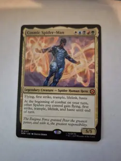 1x MTG Magic the Gathering Cosmic Spider-Man (127/314) Marvel's Spider-Man NM x1 - Image 1