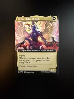 MTG Final Fantasy English Kefka, Court Mage Extended Art 0496 Non-Foil - Image 2