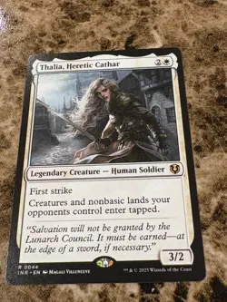 THALIA, HERETIC CATHAR Magic the Gathering MTG Innistrad Remastered - Image 1