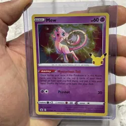 Pokemon Celebrations Mew 011/025 Holo 25th Anniversary NM Near Mint Pokemon TCG - Image 2