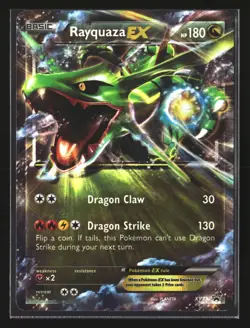 Pokemon RAYQUAZA EX XY73 Ultra Rare Holo (2015 XY Promos) LP/Light Play - Image 1