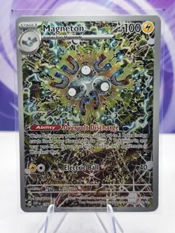 Magneton 159 Black Star Promo Illustration Rare Sv08: Surging Sparks - Image 1