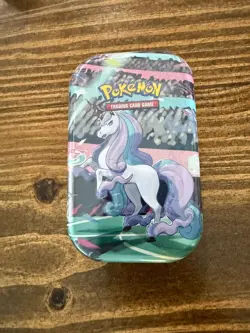 Pokemon Galar Power Mini Tin (Sealed) - Galarian Rapidash - Image 1