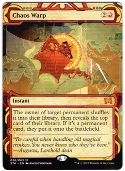 CHAOS WARP 036/063 MAGIC: THE GATHERING, STRIXHAVEN MYSTICAL ARCHIVES (STA) - Image 1
