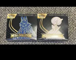 Mega Evolution MEG Elite Trainer Box ETB Set of 2 Lucario & Gardevoir NEW SEALED - Image 1